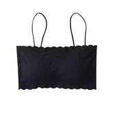 Seamless Silky Camisole Tube Bra