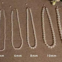 Simple & Elegant Pearl Necklace