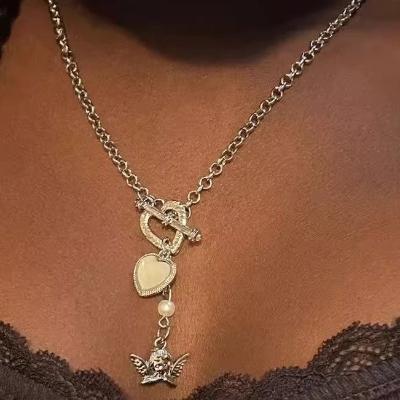 Angel & Heart Necklace