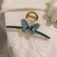 Fancy Butterfly Metal Hair Clip