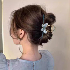 Fancy Butterfly Metal Hair Clip