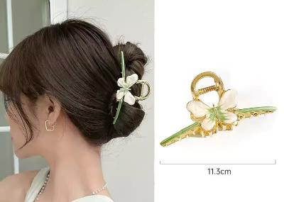 Fancy Butterfly Metal Hair Clip