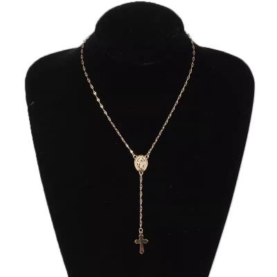 Long Style Trendy Cross Necklace