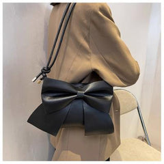 Trendy Bow Long Strap Bag