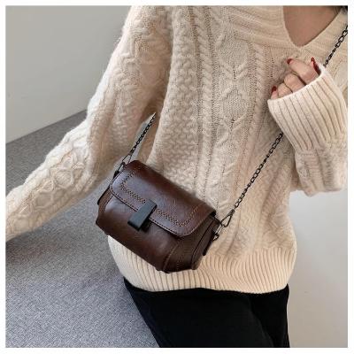 Vintage Style Crossbody Square Bag