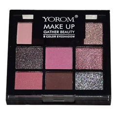 Yorom Nine-palette Glitter & Matte Eyeshadow